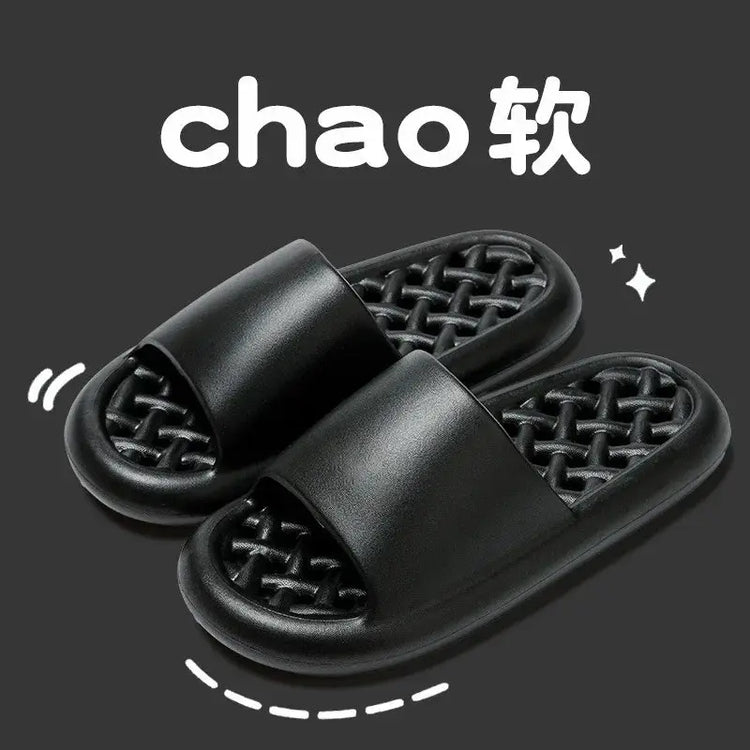 Shit-stepping Feeling Slippers for Summer Indoor Use, Non-slip, Wear-resistant and Water-draining , Suitable for Bathroom Use Beauty hair & fashionfj