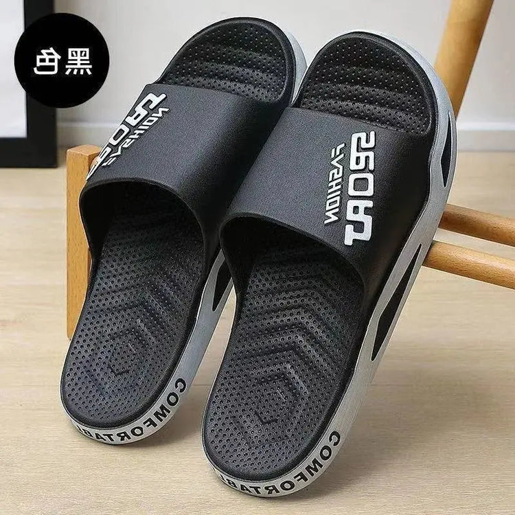 Slippers for men can be worn externally in summer. Trendy bathroom, bathroom, non-skid home, indoor, and home sandals for men Beauty hair & fashionfj