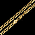 18K Gold Plated Necklace Men's Beauty hair & fashionfj