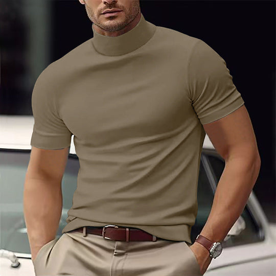 Summer New Men's Casual T-shirt Beauty hair & fashionfj