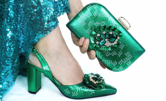 French Toe Shoes Matching Bag Beauty hair & fashionfj