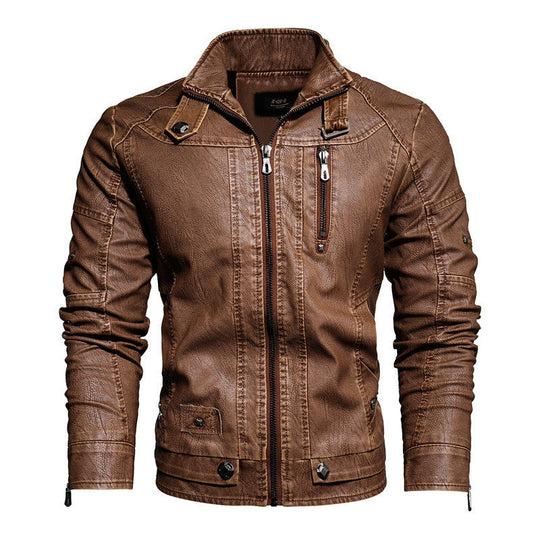 Leather PU jacket Beauty hair & fashionfj