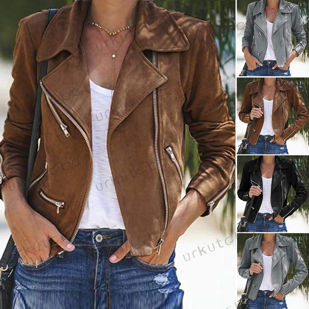 Women's fall  winter short jacket jacket Beauty hair & fashionfj