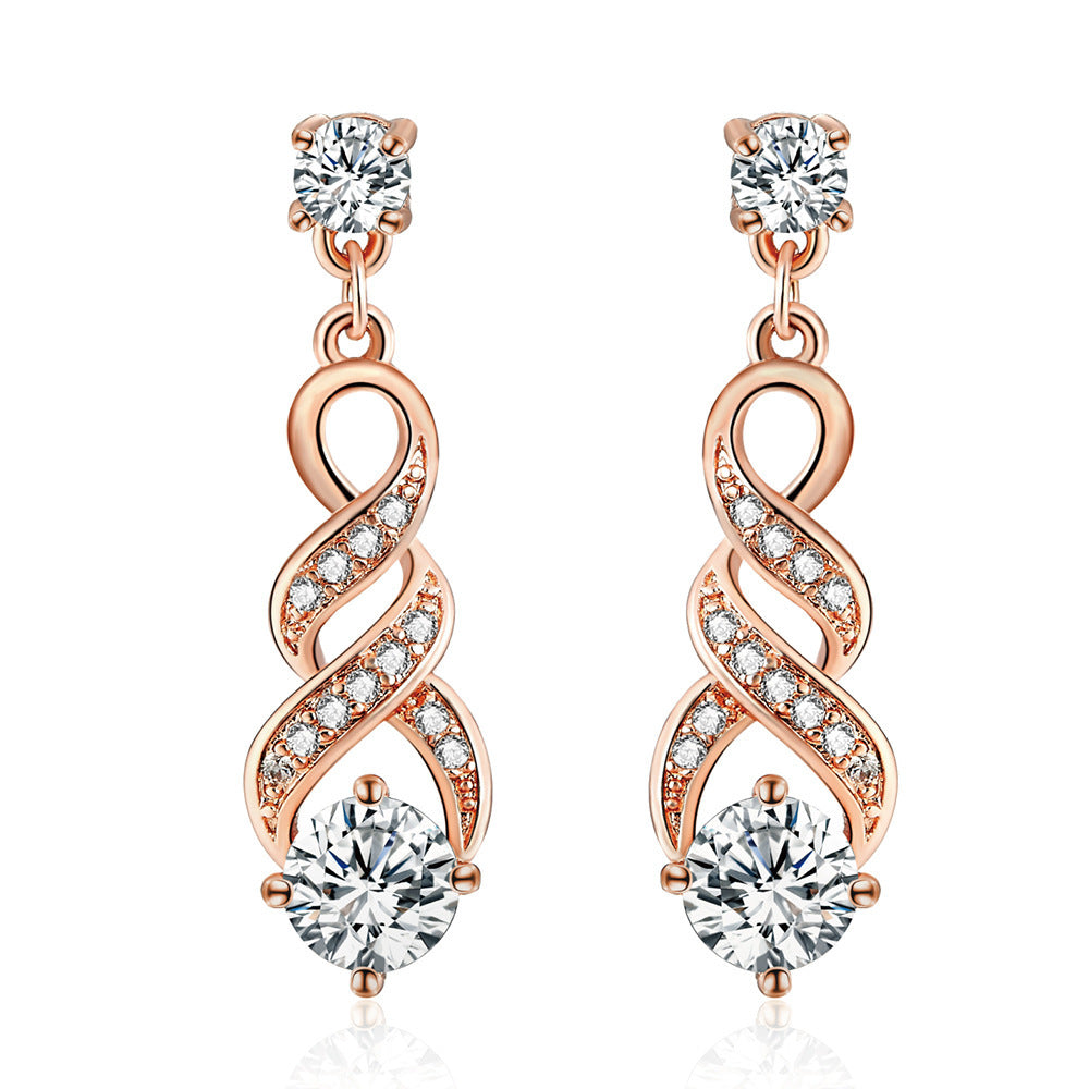Ladies Autilite Gold Plated Earring Beauty hair & fashionfj