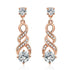 Ladies Autilite Gold Plated Earring Beauty hair & fashionfj