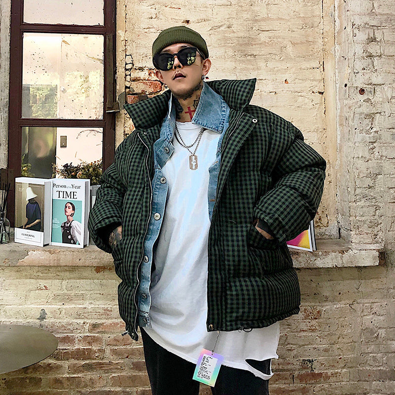 Korean winter padded jacket boys trendy padded jacket Beauty hair & fashionfj