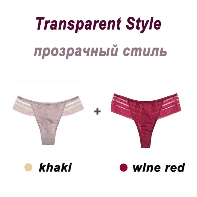 Underpants Seamless Thong Lady Ladies Lace Panties For Women Coffee Beauty hair & fashionfj