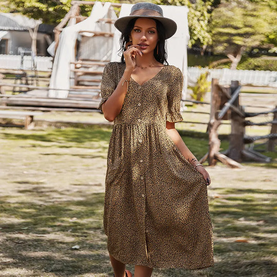 Fashion Sexy Dress Casual Vacation Style Women's Clothing Beauty hair & fashionfj
