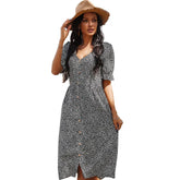 Fashion Sexy Dress Casual Vacation Style Women&