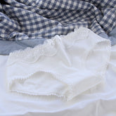 Vintage Lace Trim Gray Black Ladies Panties Cotton Cute Cotton Crotch Ladies Panties Beauty hair & fashionfj