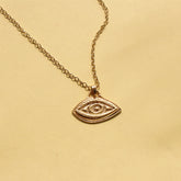 Real Gold Plated Chain Necklace Face Alloy Beauty hair & fashionfj