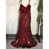 African Fashion Party Dress Sequined Sexy Evening Dresses Beauty hair & fashionfj