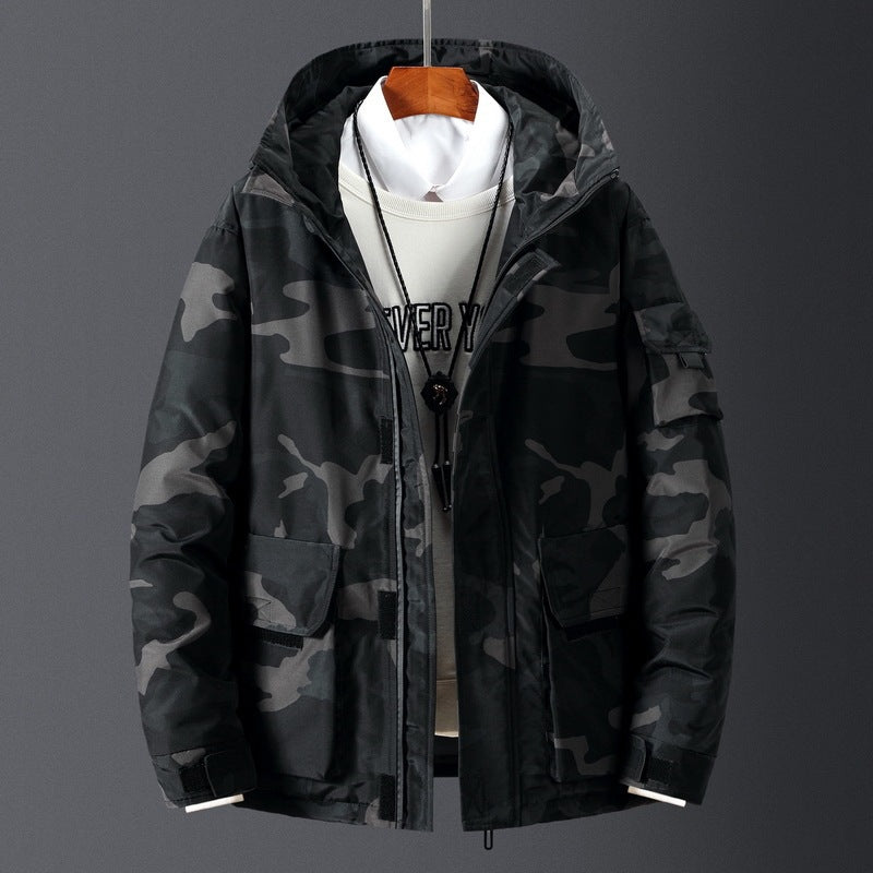 Workwear Down Jacket Men's Winter Jacket Beauty hair & fashionfj
