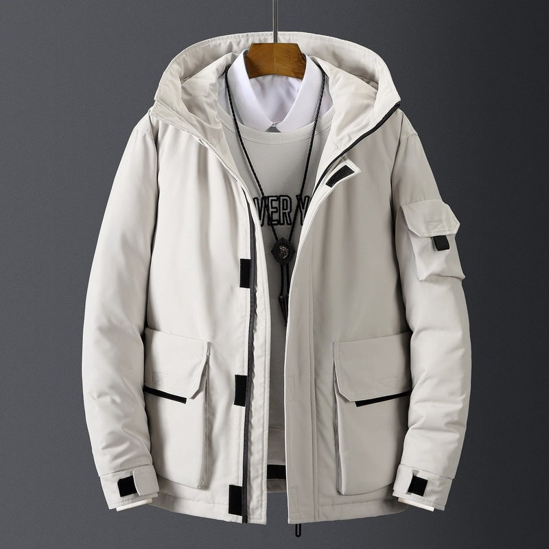Workwear Down Jacket Men's Winter Jacket Beauty hair & fashionfj