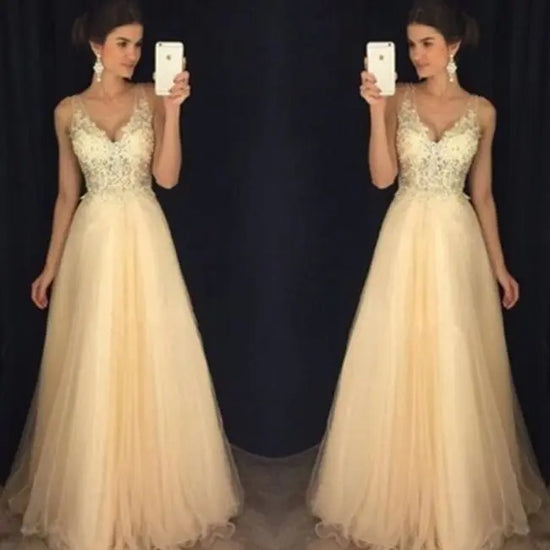 Lady Lace Dresses Evening Gown Wedding Beauty hair & fashionfj
