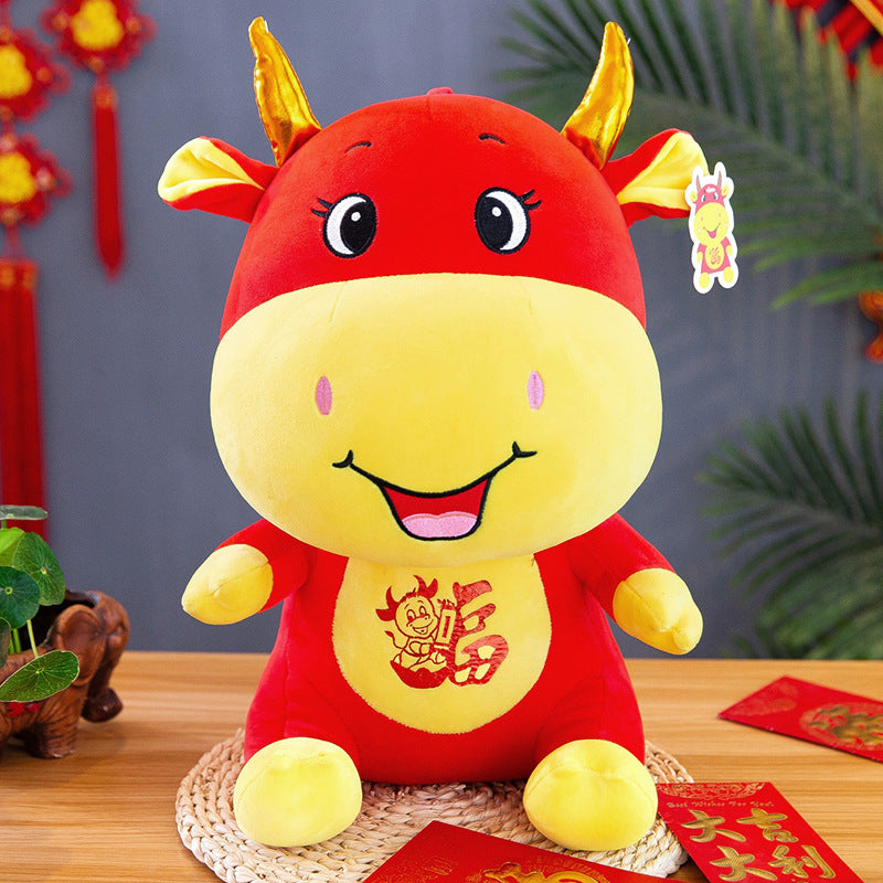 Plush Toys Turn Things Around The Zodiac Cow Doll