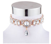 Ocean Goddess Crystal Choker Necklace Beauty hair & fashionfj