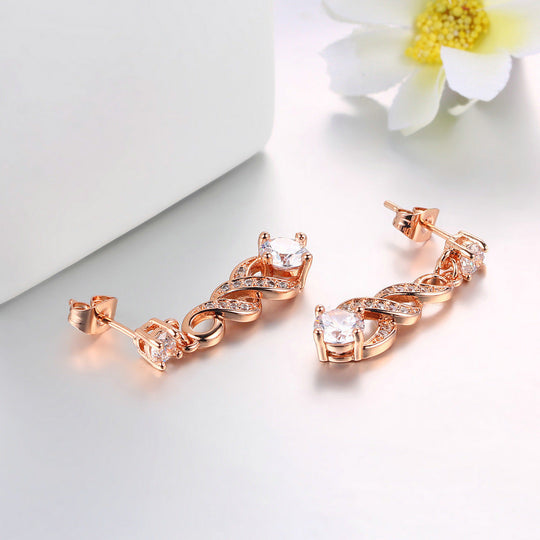 Ladies Autilite Gold Plated Earring Beauty hair & fashionfj