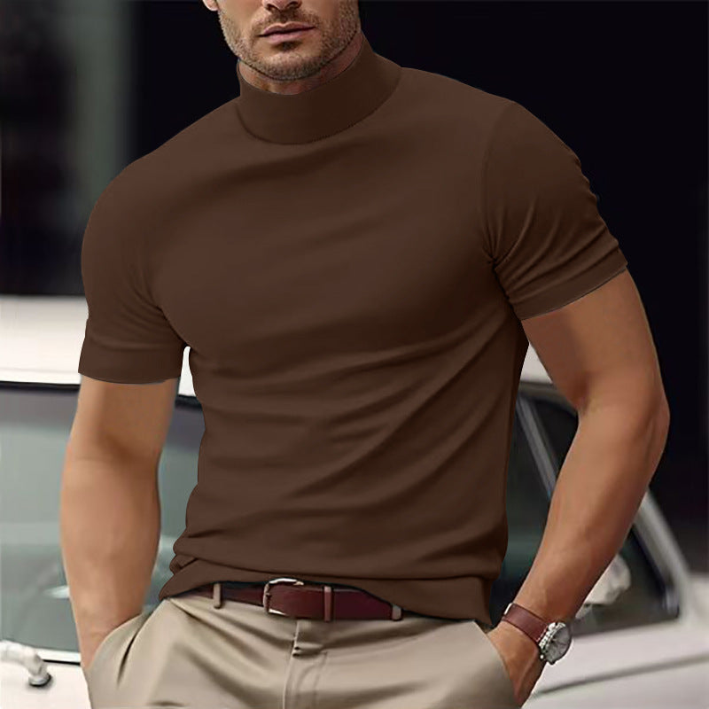 Summer New Men's Casual T-shirt Beauty hair & fashionfj
