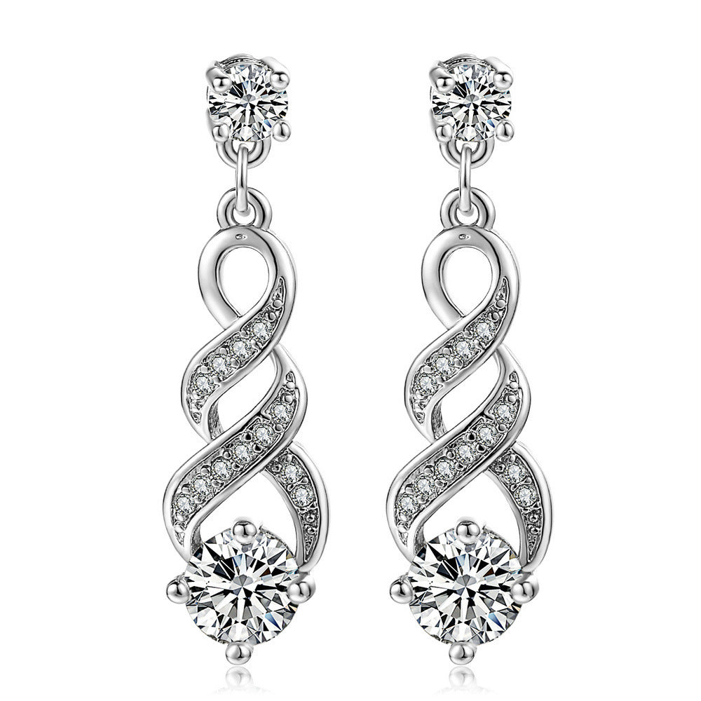 Ladies Autilite Gold Plated Earring Beauty hair & fashionfj