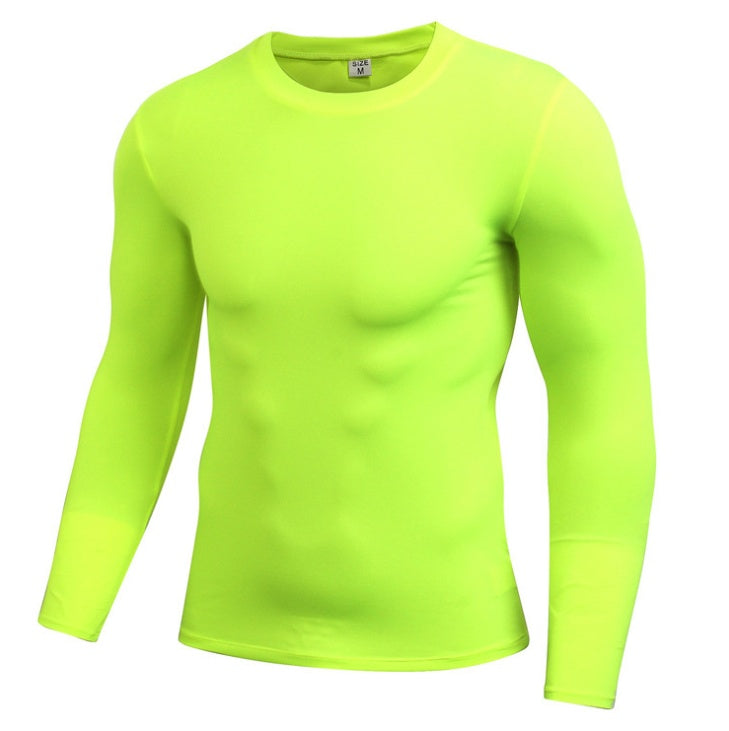 Men's Blank Long Sleeve Compression Top Beauty hair & fashionfj