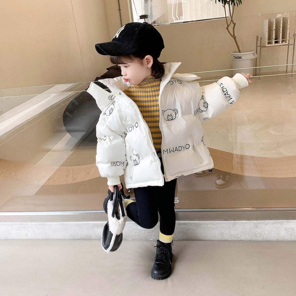Children's Winter Disposable Padded Jacket Beauty hair & fashionfj
