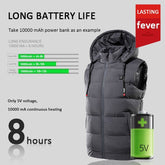 Winter graphene heating jacket Beauty hair & fashionfj