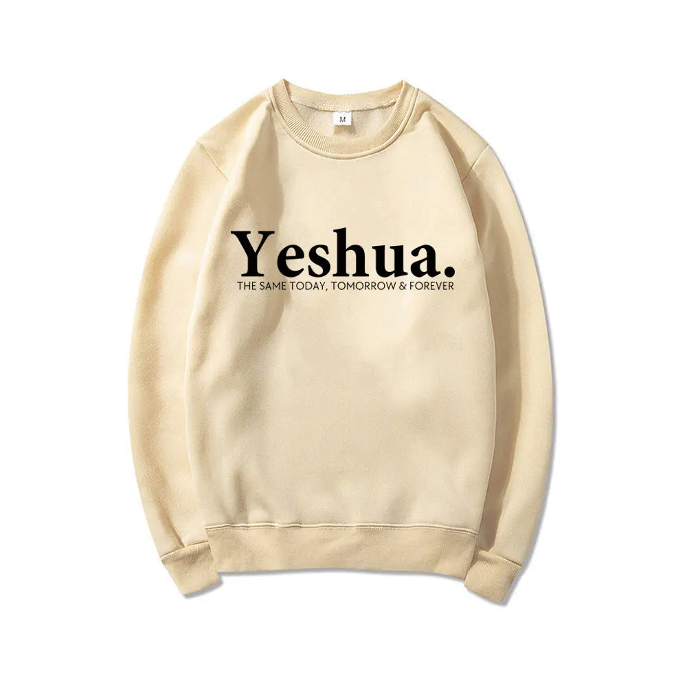 Vintage Yeshua Christian Sweatshirt Christian Apparel Faith Beauty hair & fashionfj