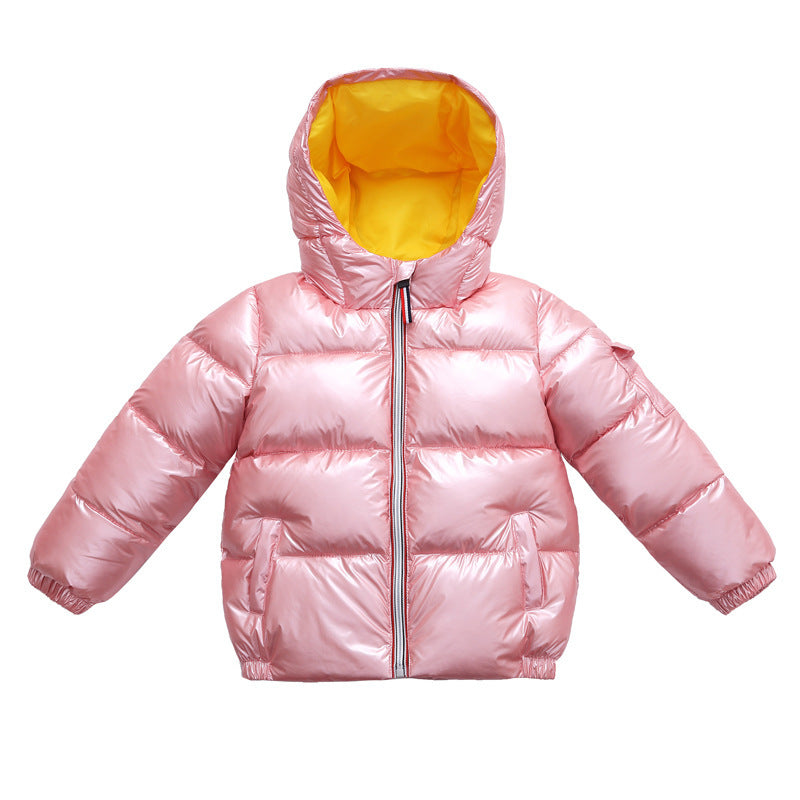 Children's shiny down jacket winter down jacket Beauty hair & fashionfj