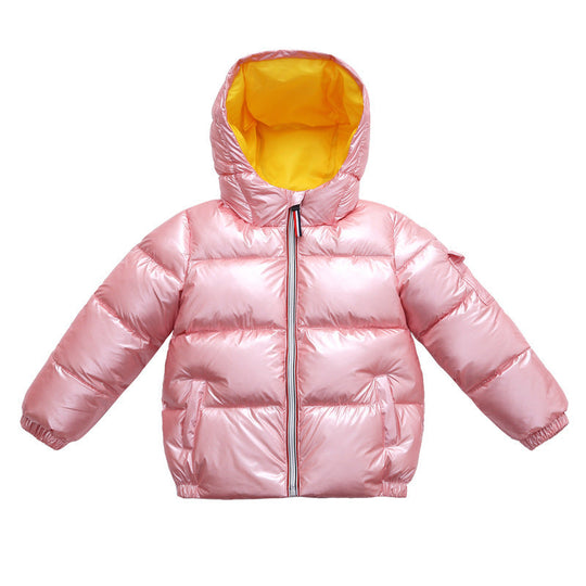Children's shiny down jacket winter down jacket Beauty hair & fashionfj