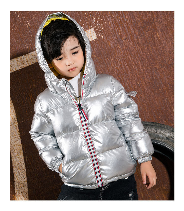 Children's shiny down jacket winter down jacket Beauty hair & fashionfj