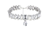 Ocean Goddess Crystal Choker Necklace Beauty hair & fashionfj