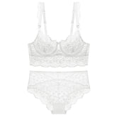 Blue Ladies Bra And Panties Set Beauty hair & fashionfj