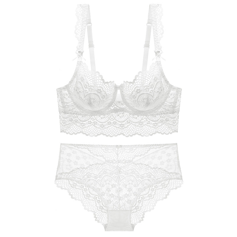 Blue Ladies Bra And Panties Set Beauty hair & fashionfj