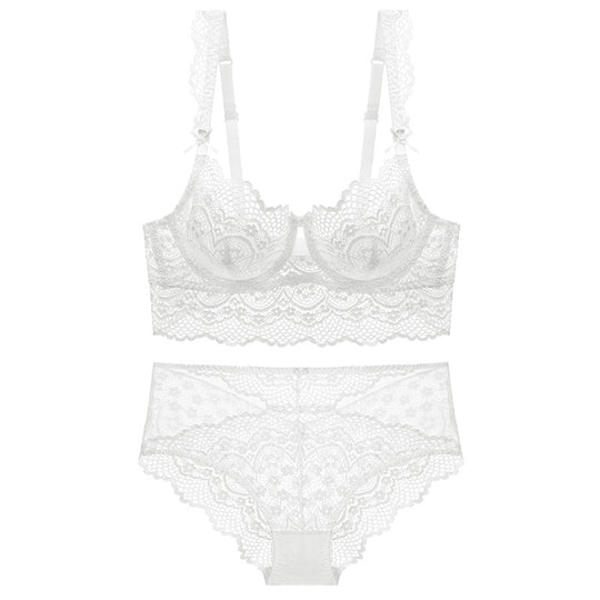 Blue Ladies Bra And Panties Set Beauty hair & fashionfj