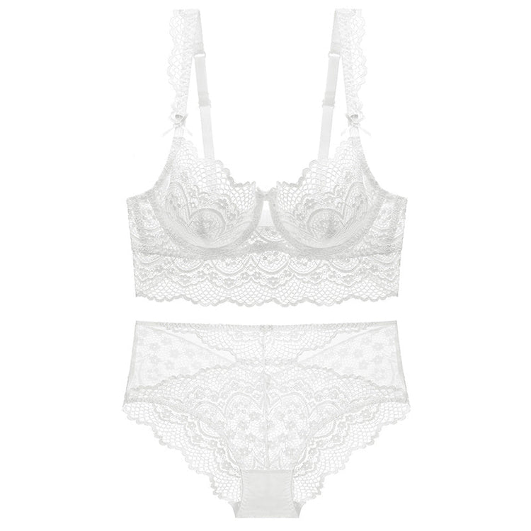 Blue Ladies Bra And Panties Set Beauty hair & fashionfj