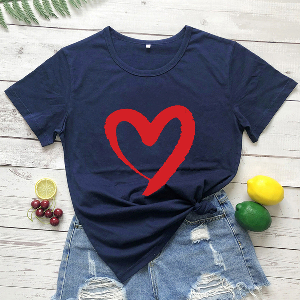 T-shirt bottoming shirt Beauty hair & fashionfj