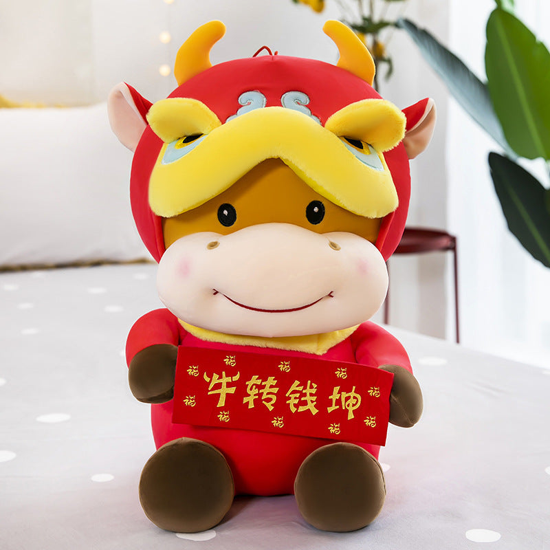 Plush Toys Turn Things Around The Zodiac Cow Doll