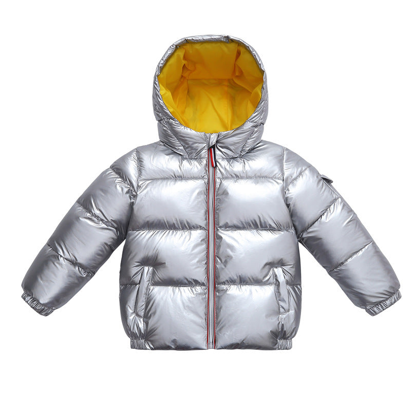 Children's shiny down jacket winter down jacket Beauty hair & fashionfj