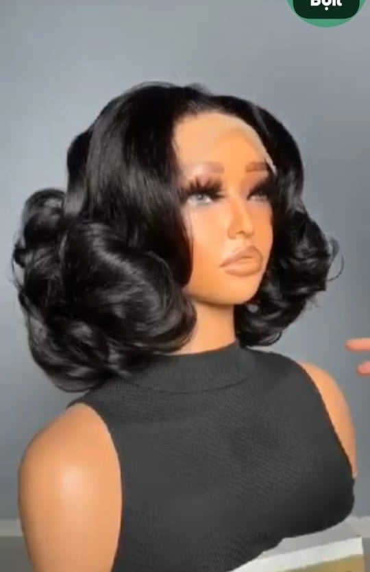 Bouncing body waves human hair Beauty hair & fashionfj