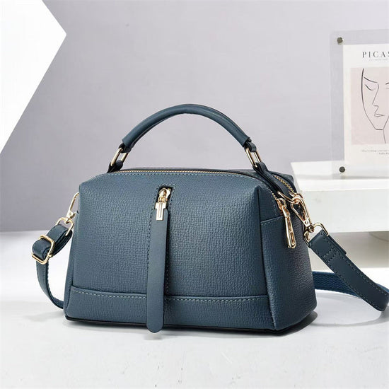 Carmine Classy Handbag - Selling Custom Logo New Fashion Small Square PU Leather Crossbody Shoulder Bag Zipper Large Capacity Casual Woman&