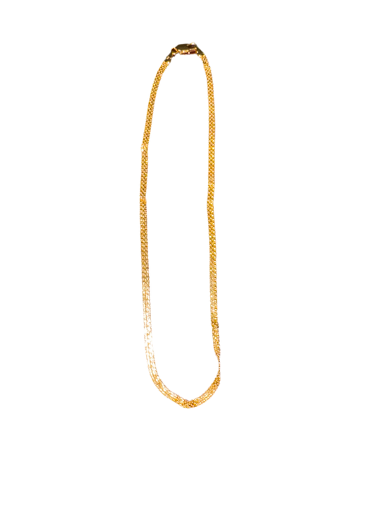 Original gold replica necklace Beauty hair & fashionfj