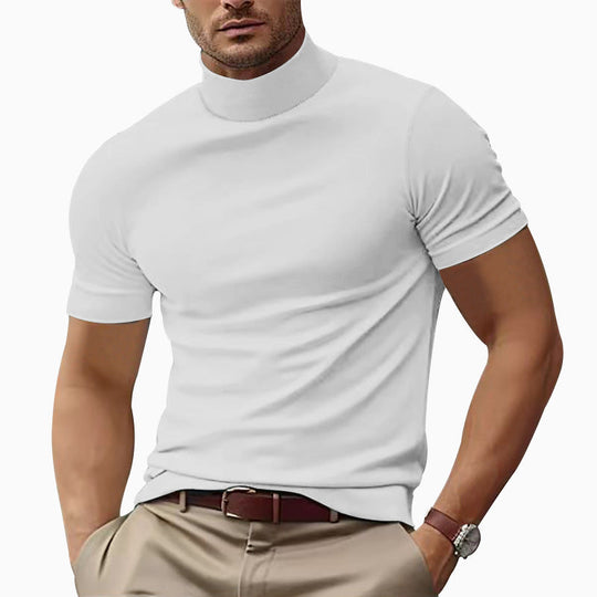 Summer New Men's Casual T-shirt Beauty hair & fashionfj