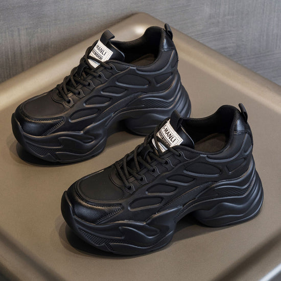 Lightweight Platform Dad Shoes Female Height Increased By 9cm