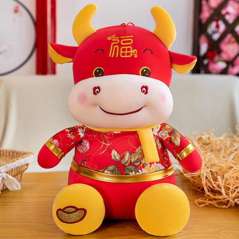 Plush Toys Turn Things Around The Zodiac Cow Doll