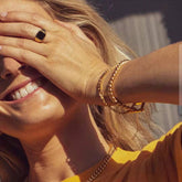 Titanium steel plated gold ring for women Beauty hair & fashionfj