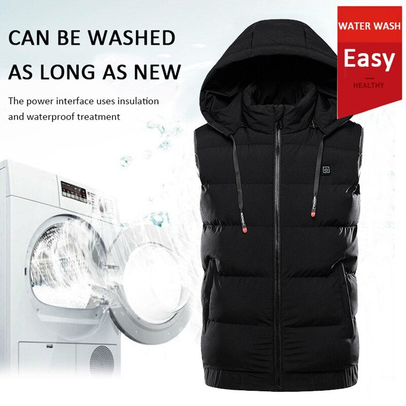 Winter graphene heating jacket Beauty hair & fashionfj