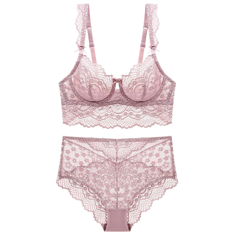 Blue Ladies Bra And Panties Set Beauty hair & fashionfj