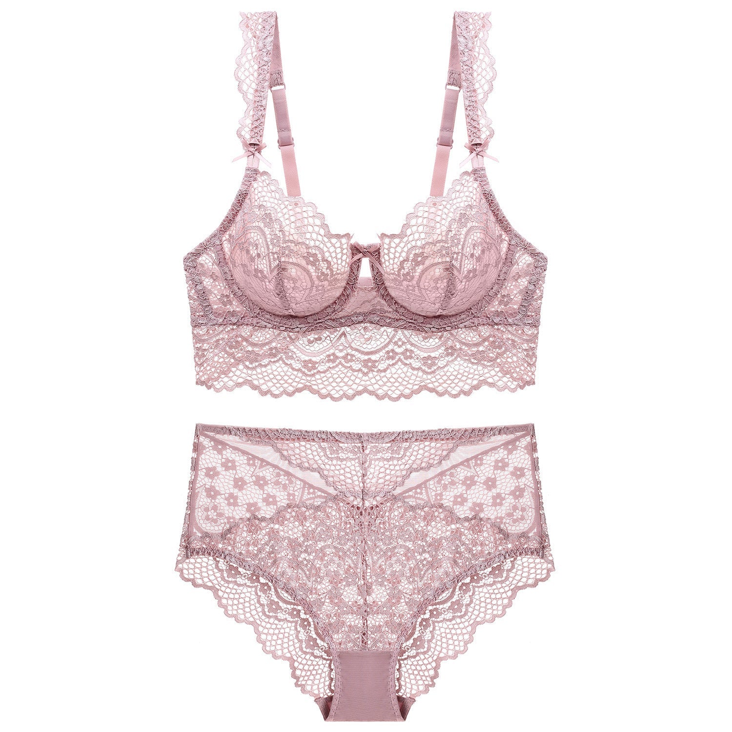 Blue Ladies Bra And Panties Set Beauty hair & fashionfj