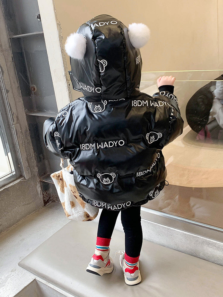 Children's Winter Disposable Padded Jacket Beauty hair & fashionfj